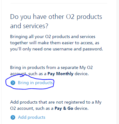 Solved: merging two pay monthly accounts on my02 - O2 Community