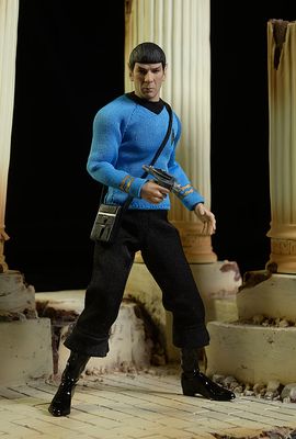 Life size spock figure