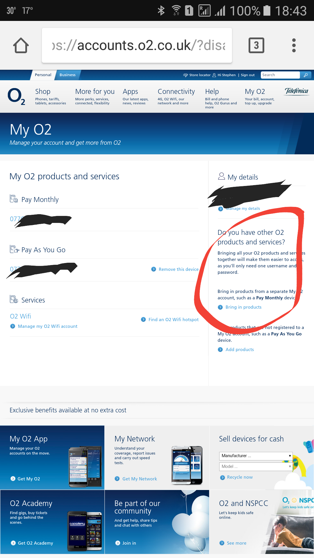 Solved Combing 2 accounts O2 Community