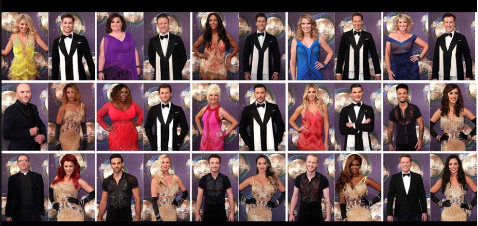 Strictly 2017 pairings.PNG