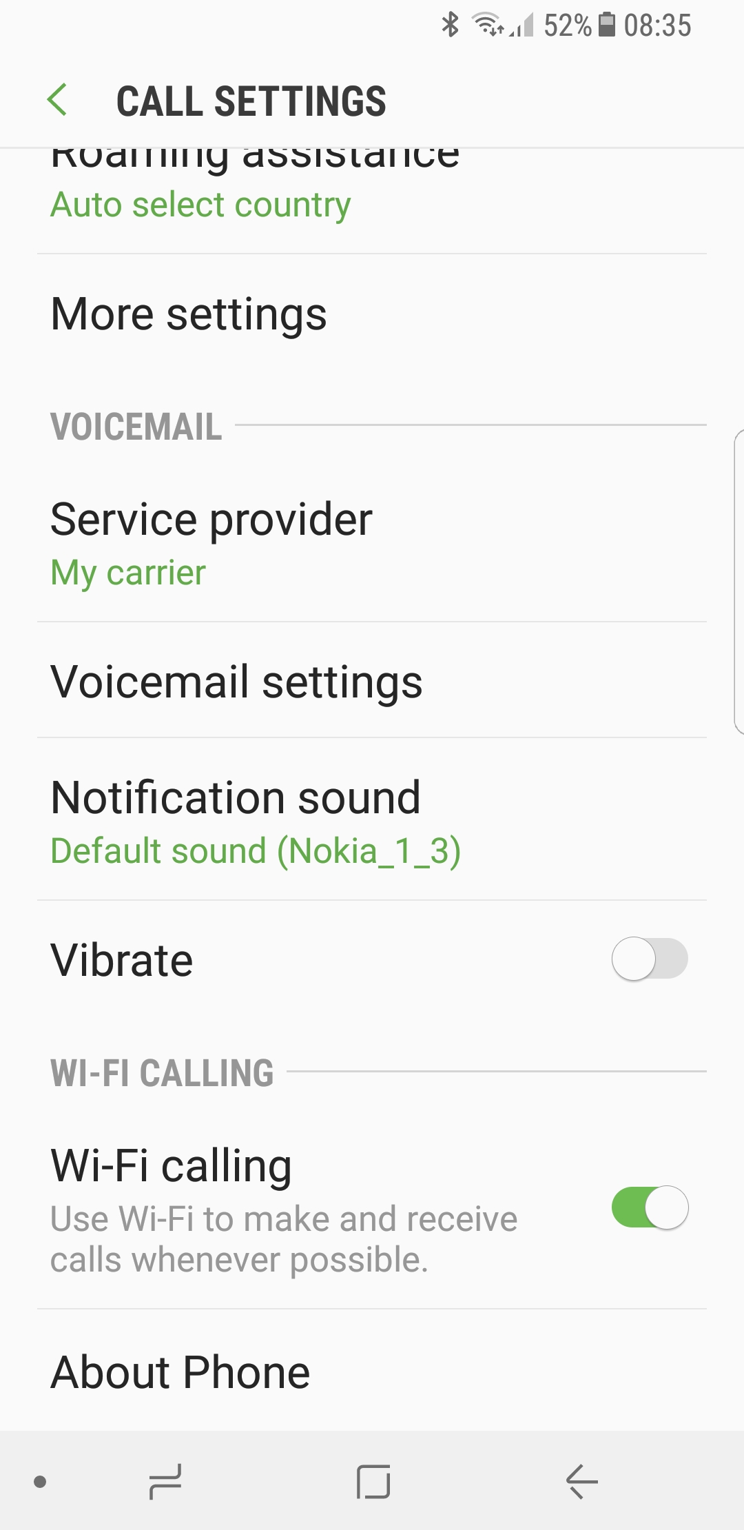Solved Samsung Galaxy S8+ Wifi Calling Page 2 O2 Community