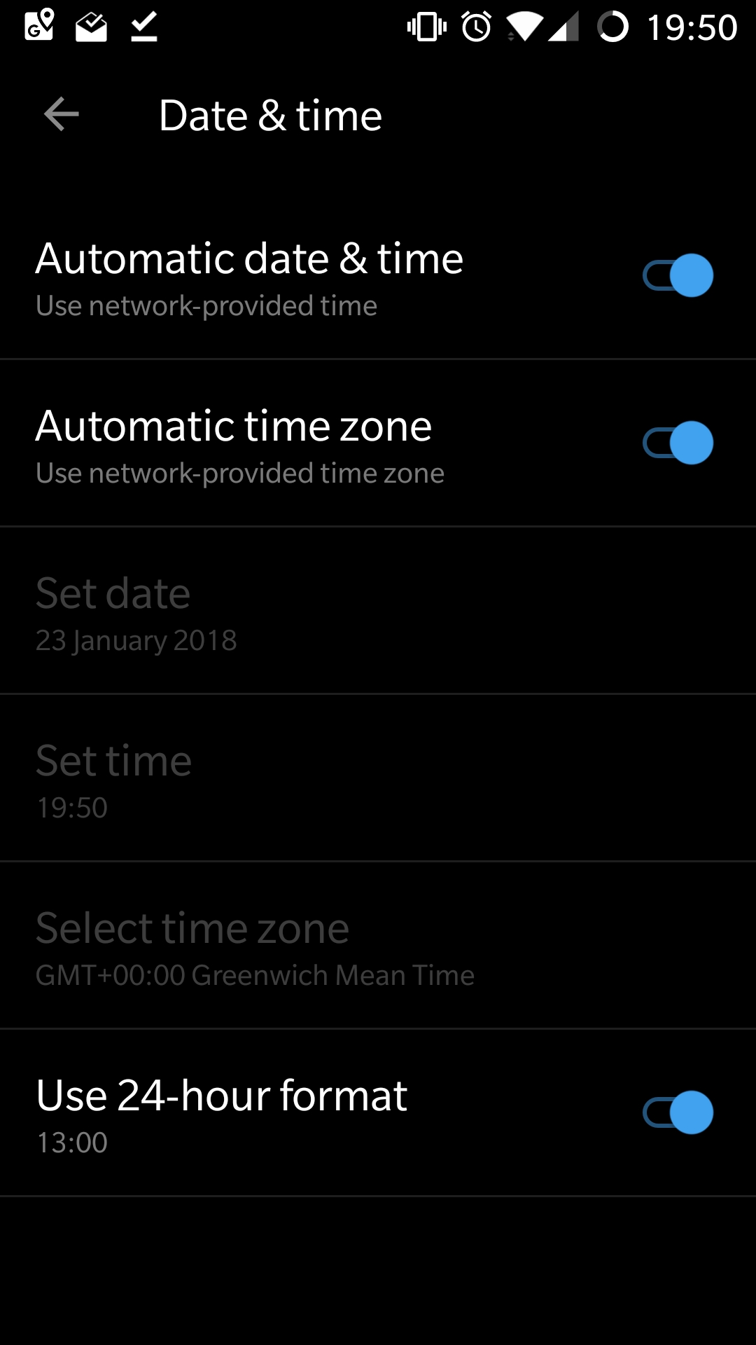 Automatic Network time is wrong O2 Community