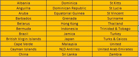 o2 travel 75 countries