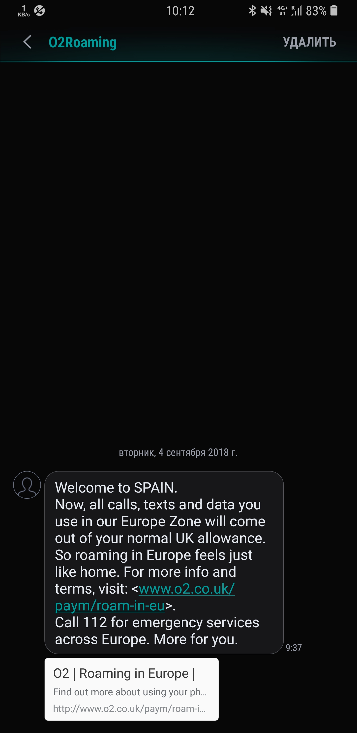 Solved Warning message from O2 O2 Community