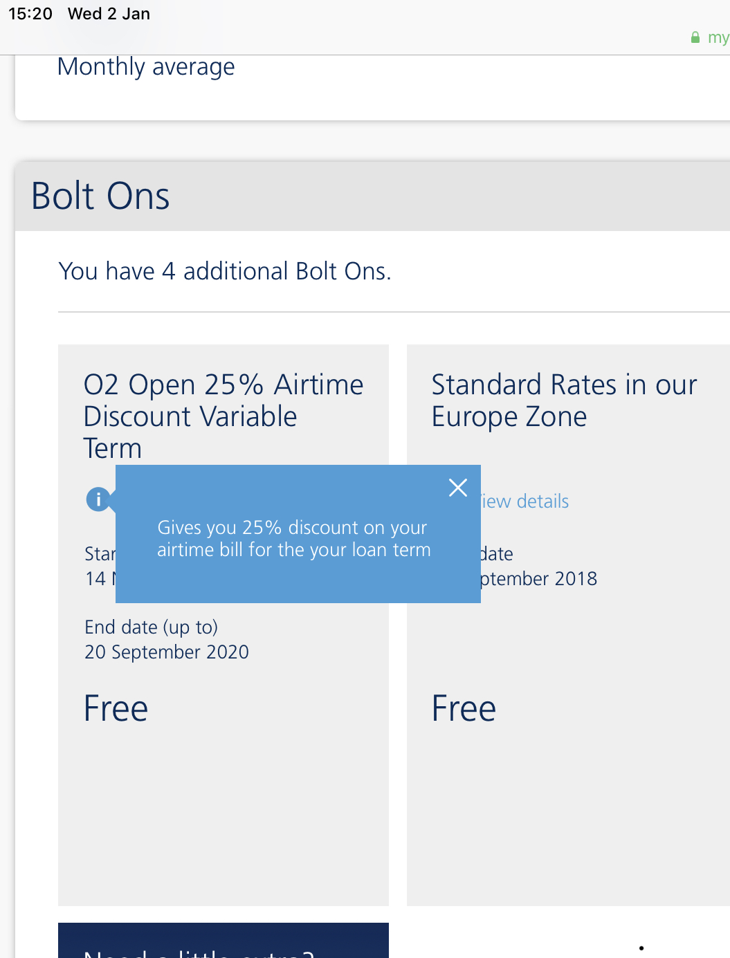 Solved O2 Open discount does it work for contracts > 24... O2 Community