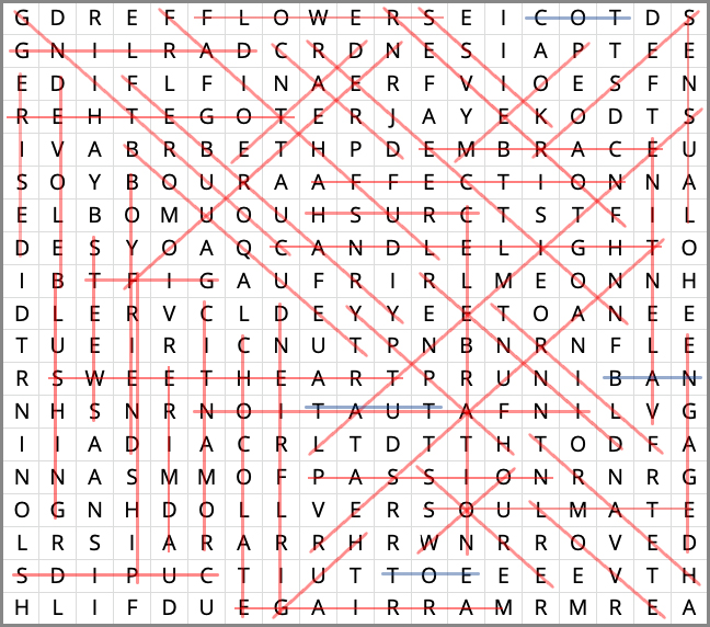 Word search - extra words