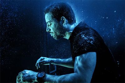 David Blaine under water