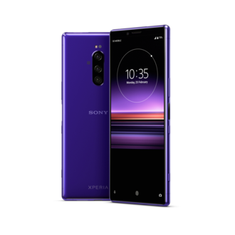 Sony Xperia 1 in Purple