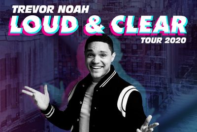Trevor Noah Loud & Clear tour poster 