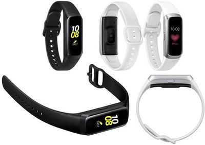 Samsung Galaxy Fit in black and silver white colours