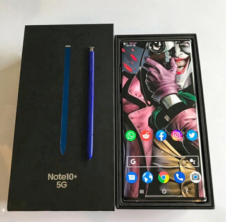 Galaxy Note 10 Plus Unboxing 