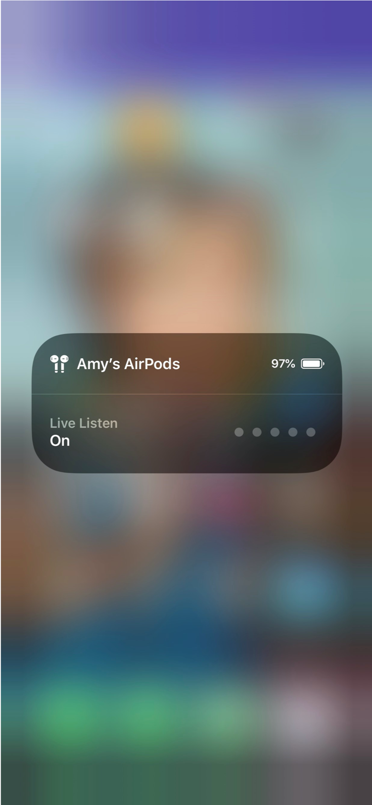 Listening Mode on iOS - after 