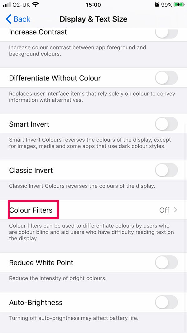 Colour Filters on iOS - step 3
