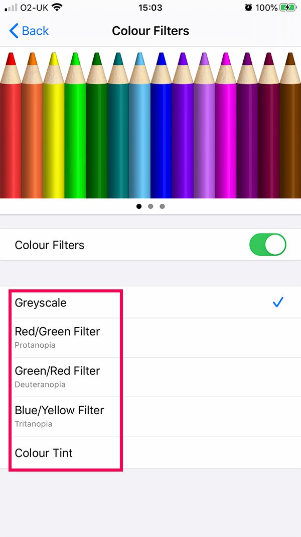 Colour Filters on iOS - step 5