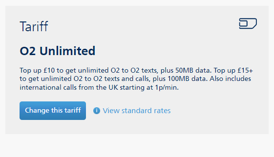 Solved: Changed from old 02 Unlimited PAYG to £5 Big Bundl... - O2 ...