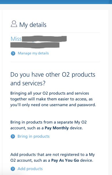 Solved: How to merge two MyO2 accounts - O2 Community