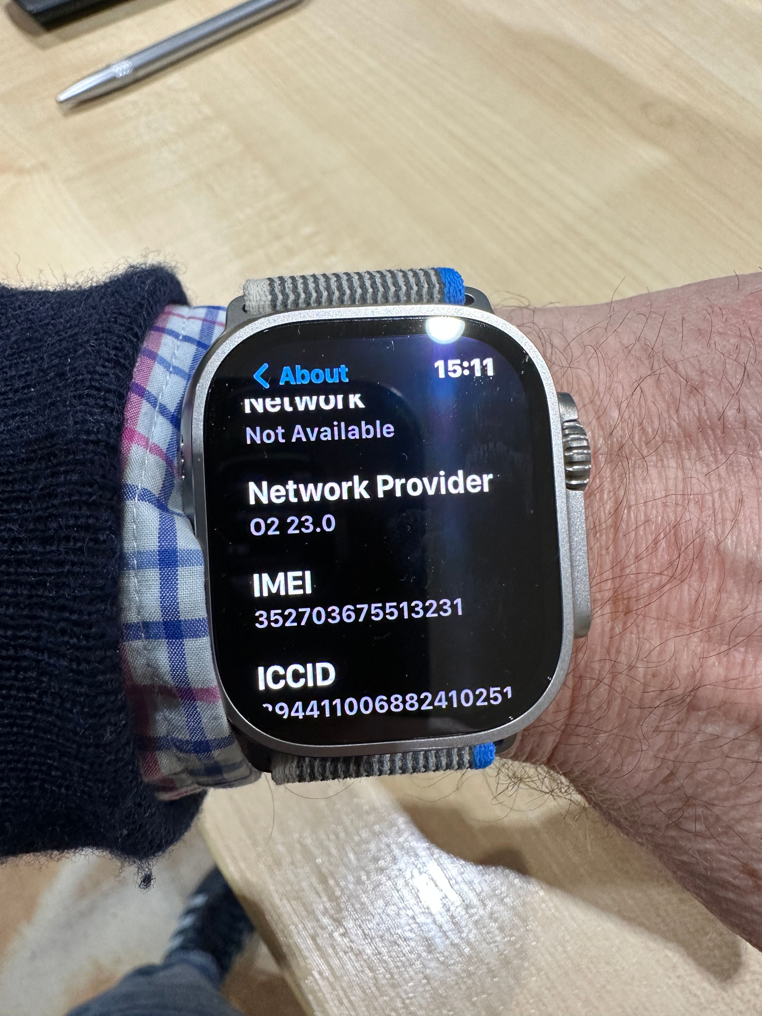 Solved Problem activating eSIM for Apple Watch Ultra O2 Community