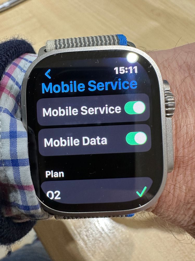 Solved Problem activating eSIM for Apple Watch Ultra O2 Community