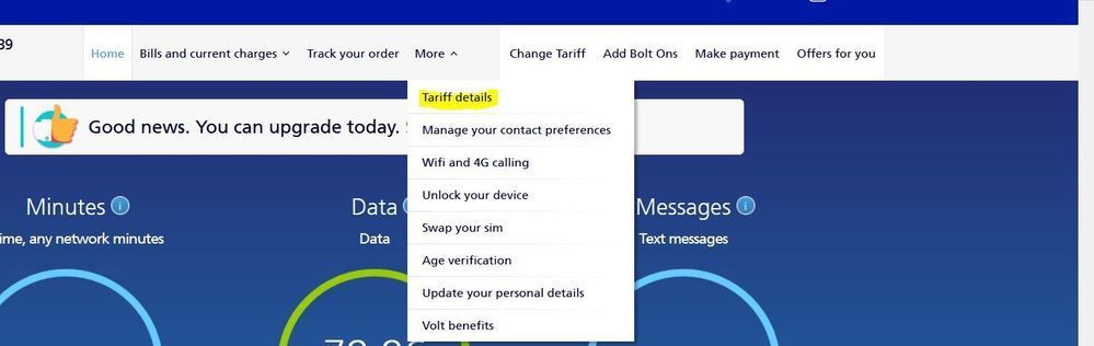 My O2 Tariff details.JPG