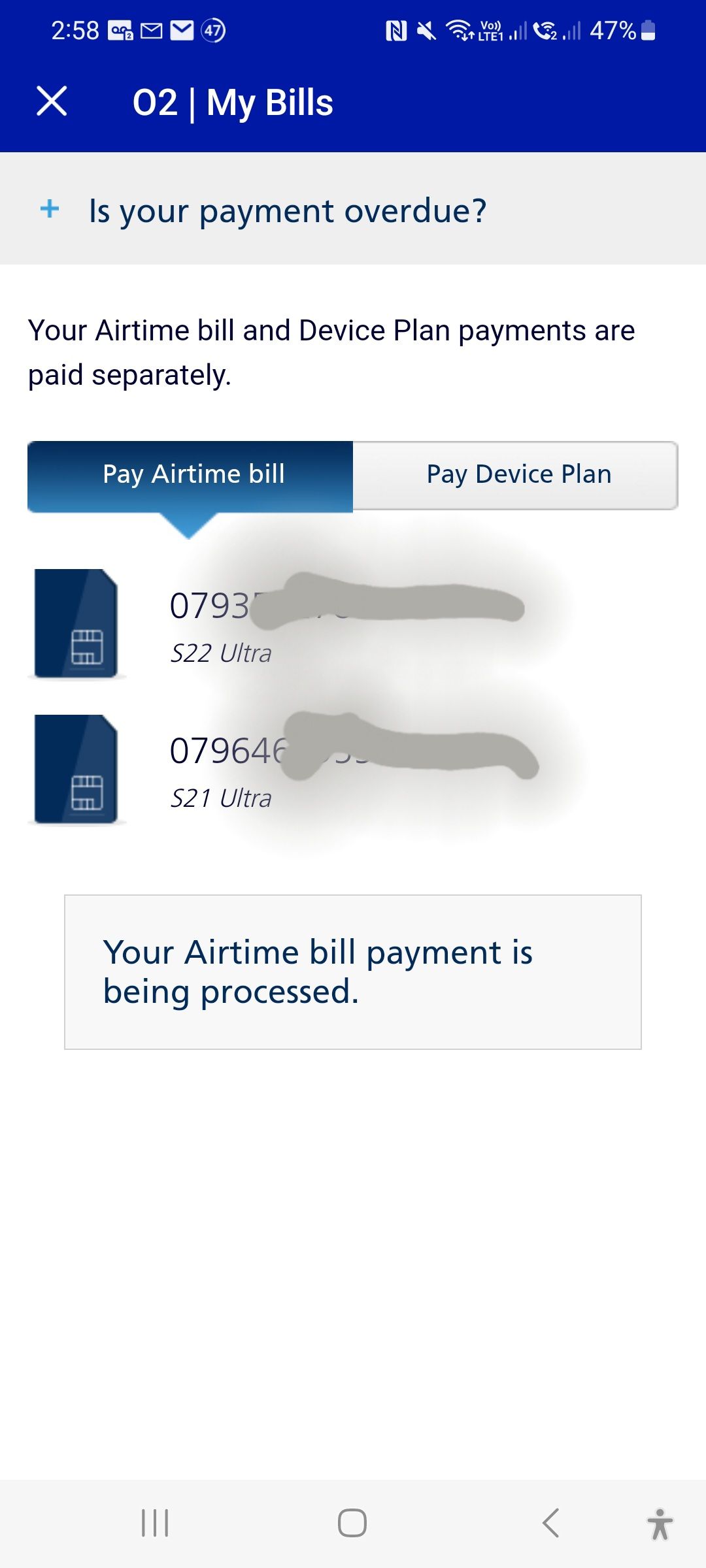 your-airtime-bill-payment-is-being-processed-o2-community