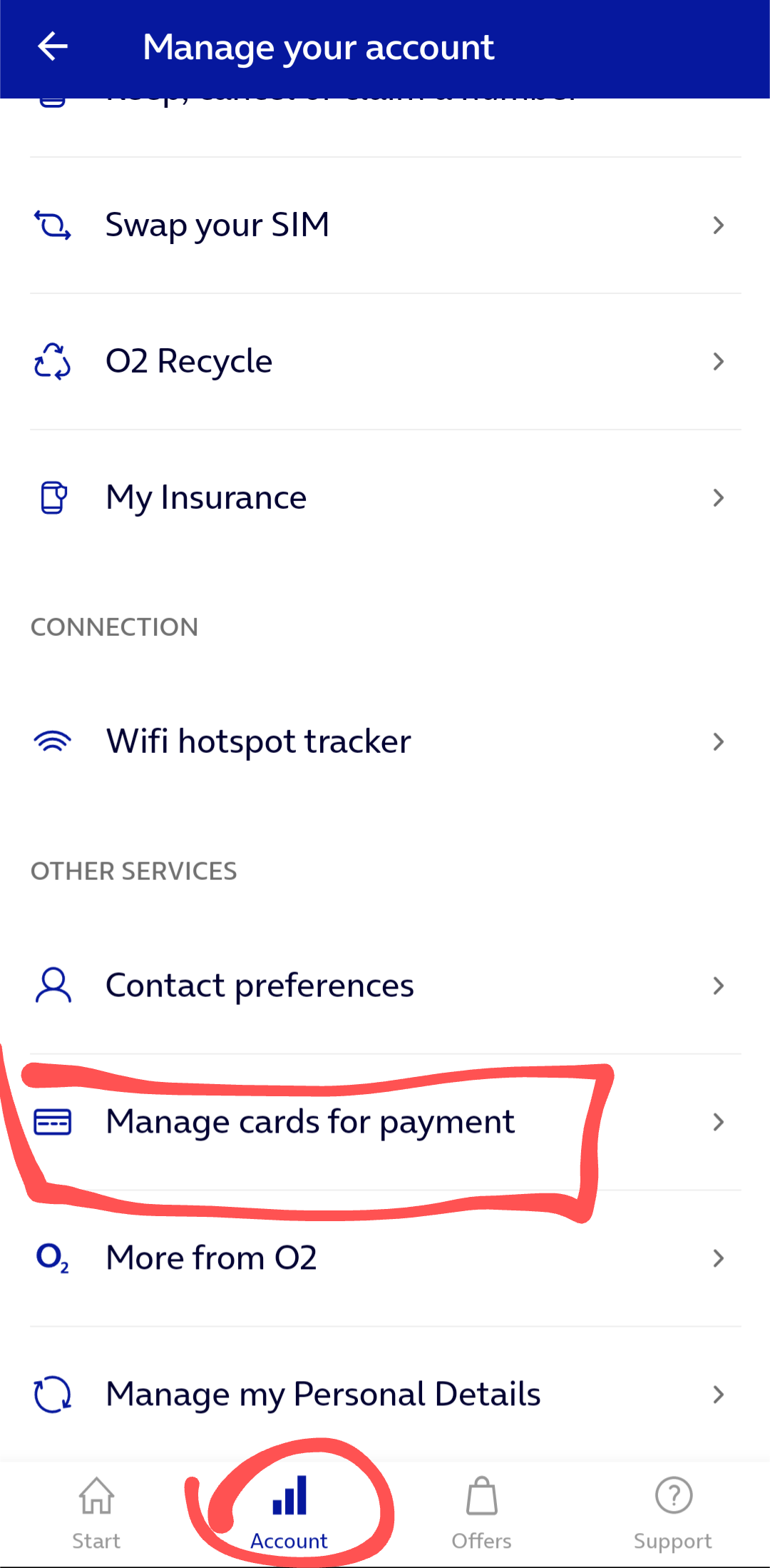 Solved Change Direct Debit details (new bank) O2 Community