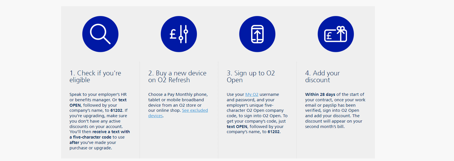 NHS discount O2 Community