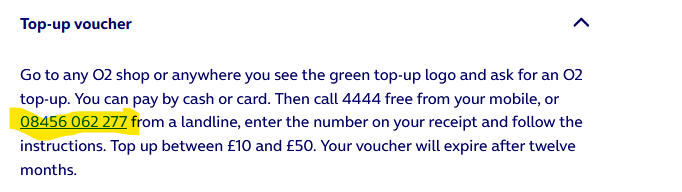Solved: Re: O2 Web Top-Up not recognising a valid O2 PAYG ... - Page 3 ...