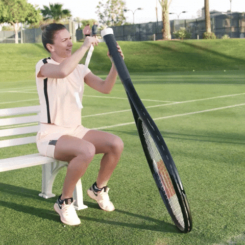 Simona Halep Grip GIF by Wilson Tennis.gif