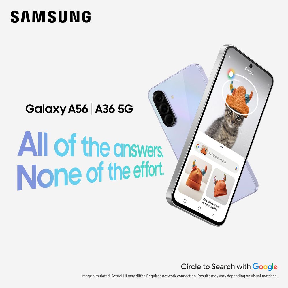 New Samsung Galaxy A series has arrived - Order NOW