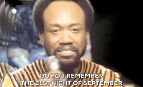 Do You Remember September GIF by Earth, Wind & Fire.gif