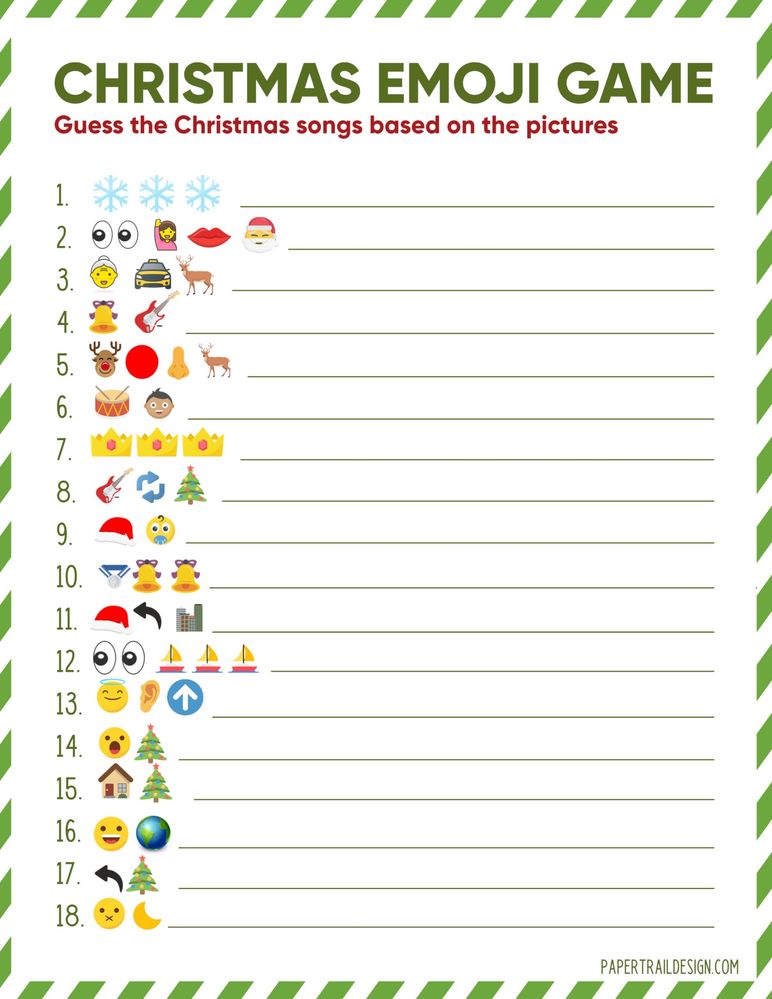 Christmas emoji