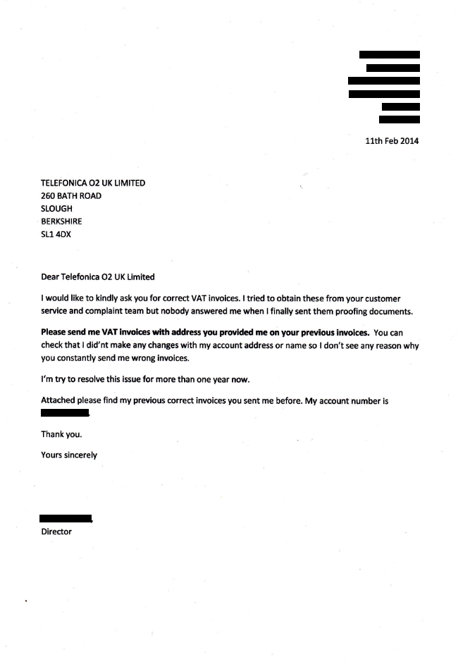 Problems with invoice - Page 4 - O2 Community