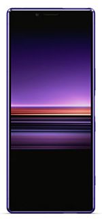Sony Xperia 1 purple front