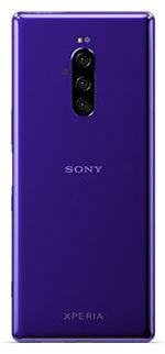 Sony Xperia 1 purple back